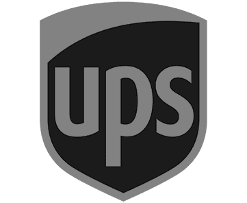 UPS logo b&w